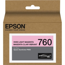 EPSON Ultrachrome HD T760 Ink Cartridge - Vivid Light In Magenta
