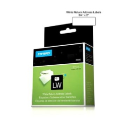 DYMO 3/4" X 2" Return Address Labels (500/roll)