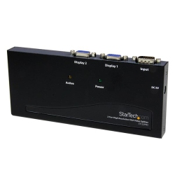 STARTECH 2 Port High Resolution VGA Video Splitter - 350 Mhz