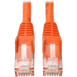 TRIPP LITE 10Ft Cat6 Gigabit Snagless Molded Patch Cable Rj45 M/m 10' In Orange