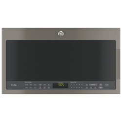 GE Profile SpaceMaker Over-The-Range Microwave - 2.1 Cu. Ft. - Slate