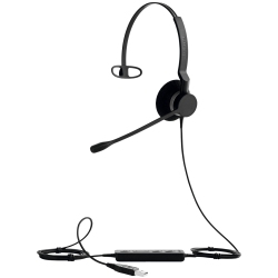 JABRA Biz 2300 USB Uc Mono Headset With Noise Cancelling Microphone