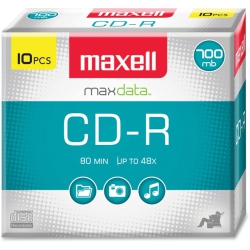 MAXELL 700Mb Recordable Compact Discs