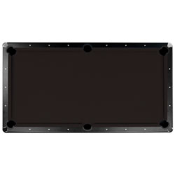 Hathaway Saturn II 100" x 50" Billiard Felt (BG263BK) - Black