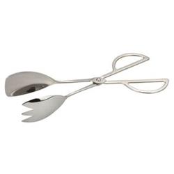 ELEGANCE 10" Stainless Steel Scissor Salad Tongs
