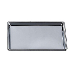 ELEGANCE Nickel Plated Stainless Steel Rectangular Tray