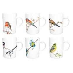 ROY KIRKHAM Lyric Mug - Birds Set Of 6