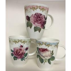 ROY KIRKHAM Louise Mug - Vintage Roses Set Of 6