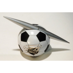 ELEGANCE Soccer Pen Holder With Clip Dispenser