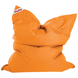 Sitting Point BigBag Brava XL Contemporary Bean Bag Chair - Orange