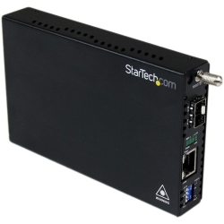 STARTECH Gigabit Ethernet Fiber Media Converter With Open Sfp Slot