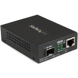 STARTECH.COM Startech Gigabit Ethernet Fiber Media Converter With Open Sfp Slot - Supports 10/100/1000 Networks Mcm1110Sfp