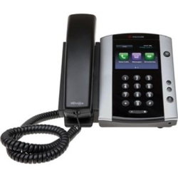 BEST DEALS PLUS INC Polycom Vvx 501 Poe – 12 Line Sip HD Voice Multimedia Phone, Open Source [3.5" Captive Colour Touch Display] [Dual 10/100/1000