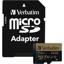 VERBATIM Pro Plus Microsdhc Memory Card (44034)