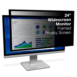 3M Pf324W Framed Privacy Filter for Widescreen Desktop Lcd/crt Monitor
