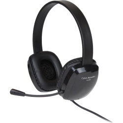 CYBER ACOUSTICS Ac-6008 Stereo Headset W/ Single Plug (Ac-6008)