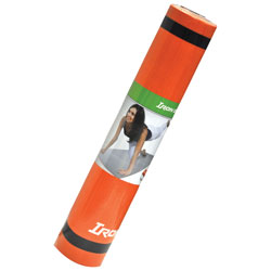 Iron Body Fitness Yoga Mat - 6mm - Orange/Grey