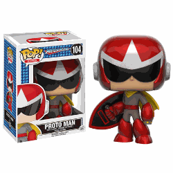 FUNKO Mega Man Pop Proto Man Vinyl Figure