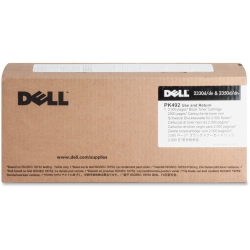 DELL Pk492 Toner Cartridge - In Black