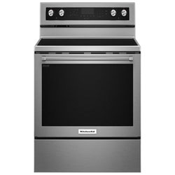 Boîte Ouverte - Cuisinière Électrique À 5 Éléments 6,4 Pi³ 30 Po De Kitchenaid (Ykfeg500Ess) - Acier Inoxydable Parfait État