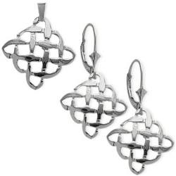 ELITE JEWELS 18 " Necklace And Earrings Set In Gold