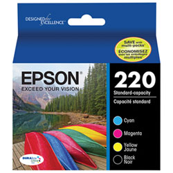 Epson DURABrite Ultra T220 Black Ink (T220520-S)