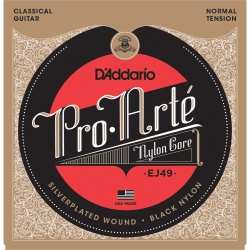 D'ADDARIO Pro-Arte Nylon Core Classical Guitar Strings - 80/20 Plated Wrap Nylon Core Nylon In Silver