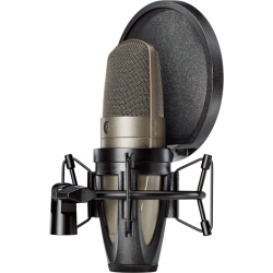 SHURE Ksm42 Large Dual-Diaphragm Condenser Microphone With Shockmount+Windscreen