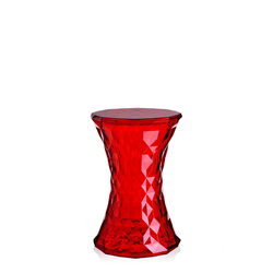 NICER INTERIOR Occ Wanders Stinspi Stool -Transparent In Red