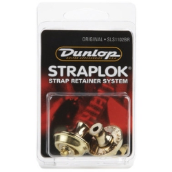 JIM DUNLOP Dunlop Straplock Original Set - Brass