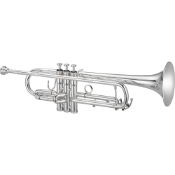 JUPITER Tribune Bb Trumpet - Plated In Silver