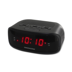 MAGNASONIC Digital Am/fm Clock Radio With Battery Backup, Dual Alarm, Sleep/snooze Functions, Display Dimming Option