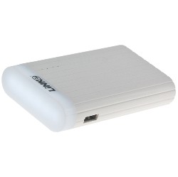 LINKE Shine Series Smartcharger 7500Mah External Battery Power Bank 5V/2.1A With Led Lighting Lamp