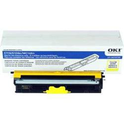 OKI Data Toner for Mc160 Mfp, C110, C130N - 1.5K In Yellow
