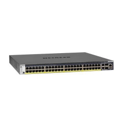 NETGEAR M4300-52G-Poe+ 48-Port Gigabit Poe+ Compliant Managed Network Switch With Sfp+ - (Gsm4352Pb-100Nes)