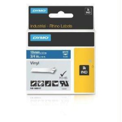 DYMO/CARDSCAN/ROLODE Dymo White On Color Coded Label In Blue