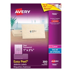 AVERY Easy Peel Address Labels (7666)