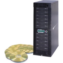 KANGURU SOLUTIONS 11 Target, 24X DVD Duplicator With Internal Hard Drive