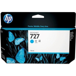 HP 727 130-Ml Original Designjet Ink Cartridge In Cyan
