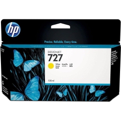 HP 727 130-Ml Ink Cartridge (B3P21A) In Yellow