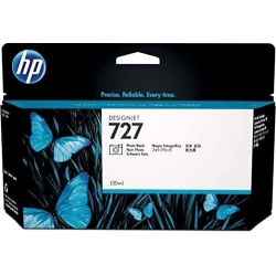 HP 727 130-Ml Photo Ink Cartridge (B3P23A) In Black