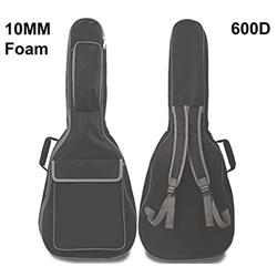 BPI Bison Prosound Acoustic Classical Guitar Carrying Case, Gig Bag, Guitar Bag, 10MM Paddding Bag, Max. 41" Full Size Guitar