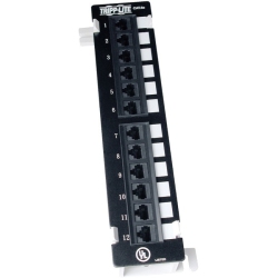 TRIPP LITE 12-Port Wallmount Cat5E Patch Panel