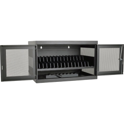TRIPP LITE 16-Port Ac Charging Storage Station W/ Cart Options Chromebook Laptop Tablet