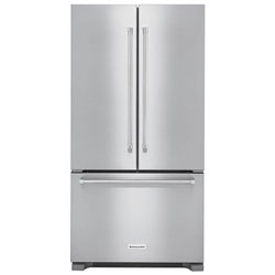 Réfrigérateur À Deux Portes Profondeur Comptoir 36 Po Kitchenaid -Inox -Boîte Ouverte -Parfait État