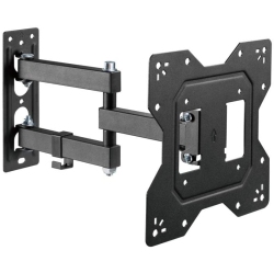 DURAMEX (Tm) Full Motion Articulating Tv Wall Mount for 14-37 Inches Flat Screen Displays, Vesa 100Mmx100Mm, 200Mmx200Mm