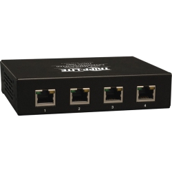 TRIPP LITE 4-Port VGA Over Cat5 / Cat6 Extender Splitter, Transmitter
