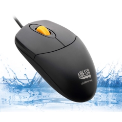 ADESSO Imouse W3 Waterproof Antimicrobial Scroll Mouse