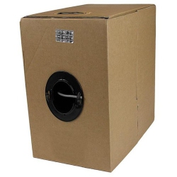 STARTECH 1000 Ft Roll Of Plenum Cmp Cat5E Solid Utp Bulk Cable In Gray