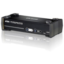 ATEN TECHNOLOGY INC Accessory Vs1508T 8Port VGA Audio Cat5E/6 Splitter With Rs-232 Retail